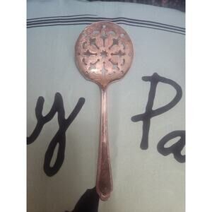 Vintage Wm Rogers Original Tomato Relish Serving Spoon 7.5" Long Silver Plated